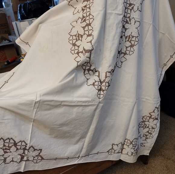 Table cloth, vintage - Picture 3 of 3